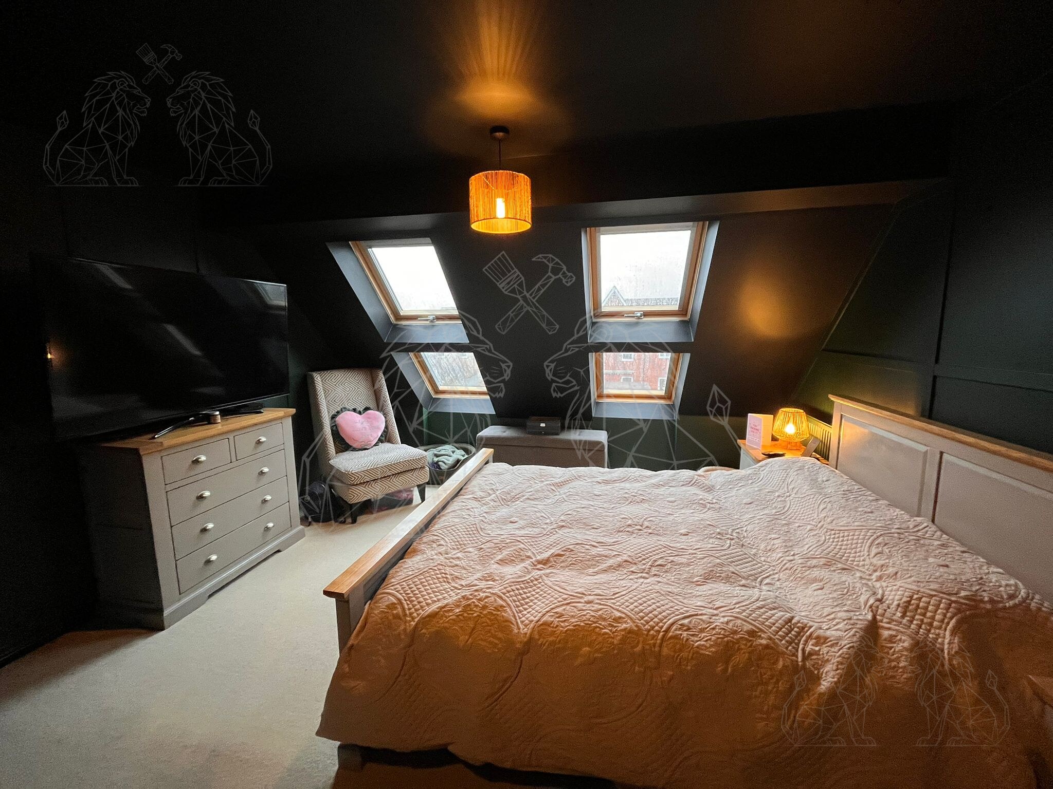 Internal residential decorating project 28