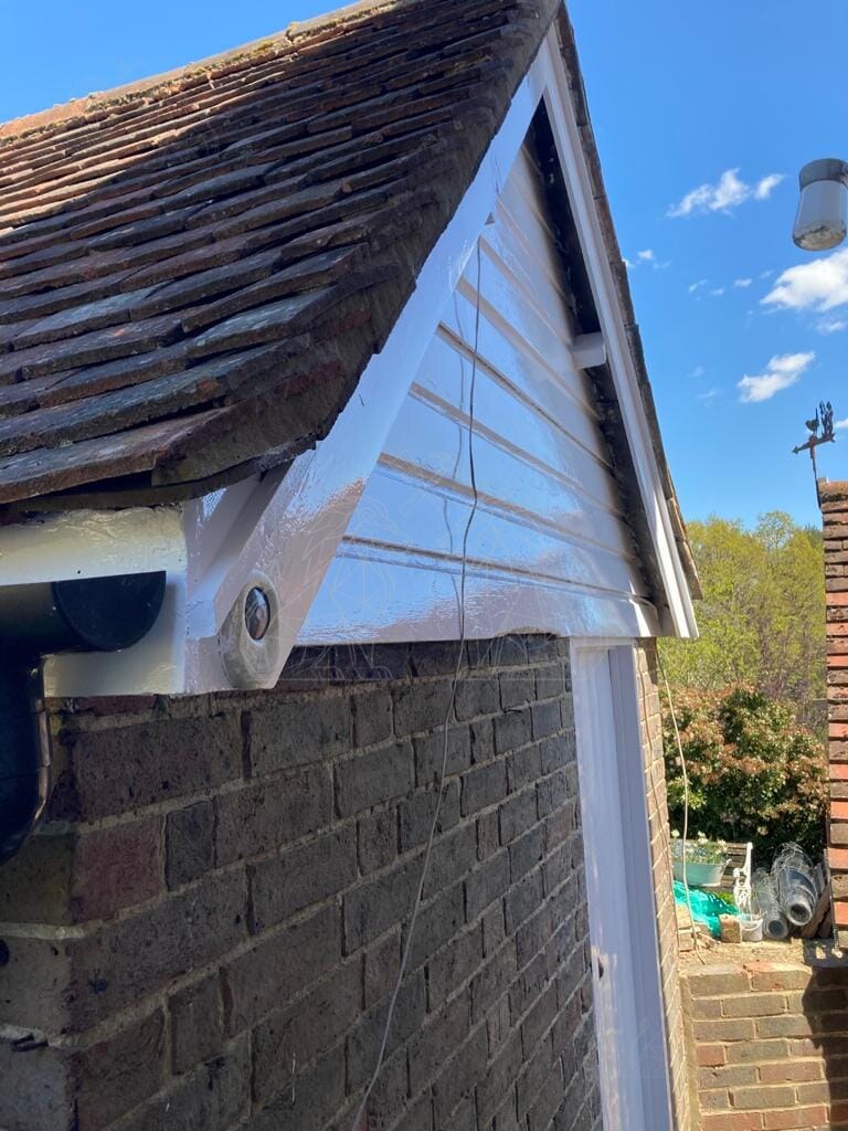 Timber gable restoration