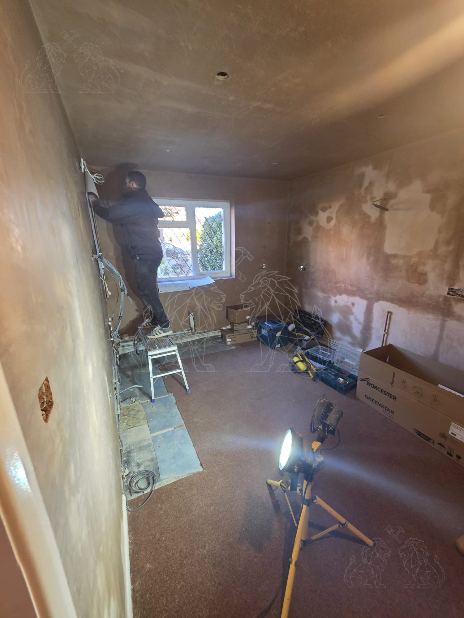 Interior preparation