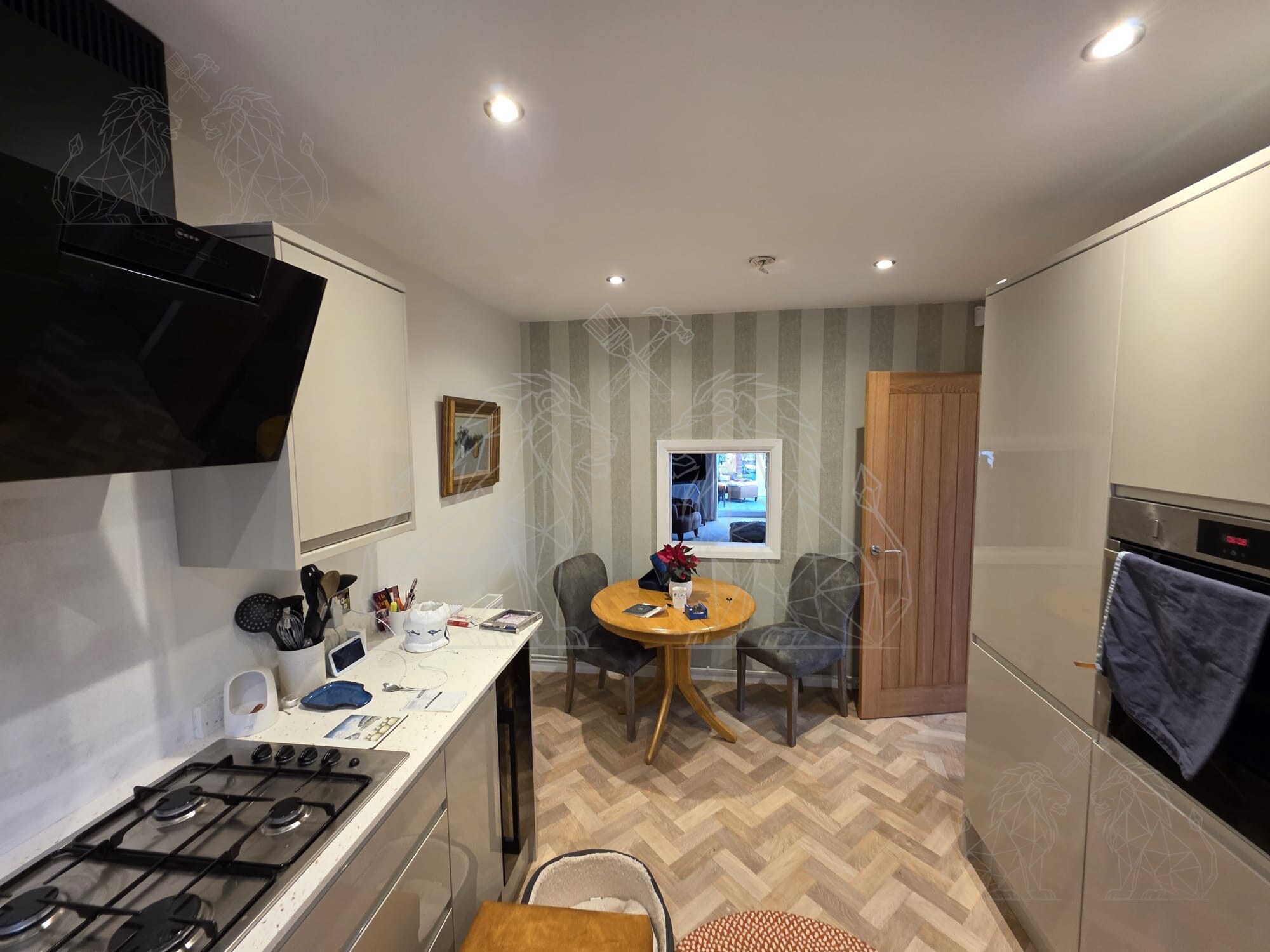 Completed kitchen refurbishment