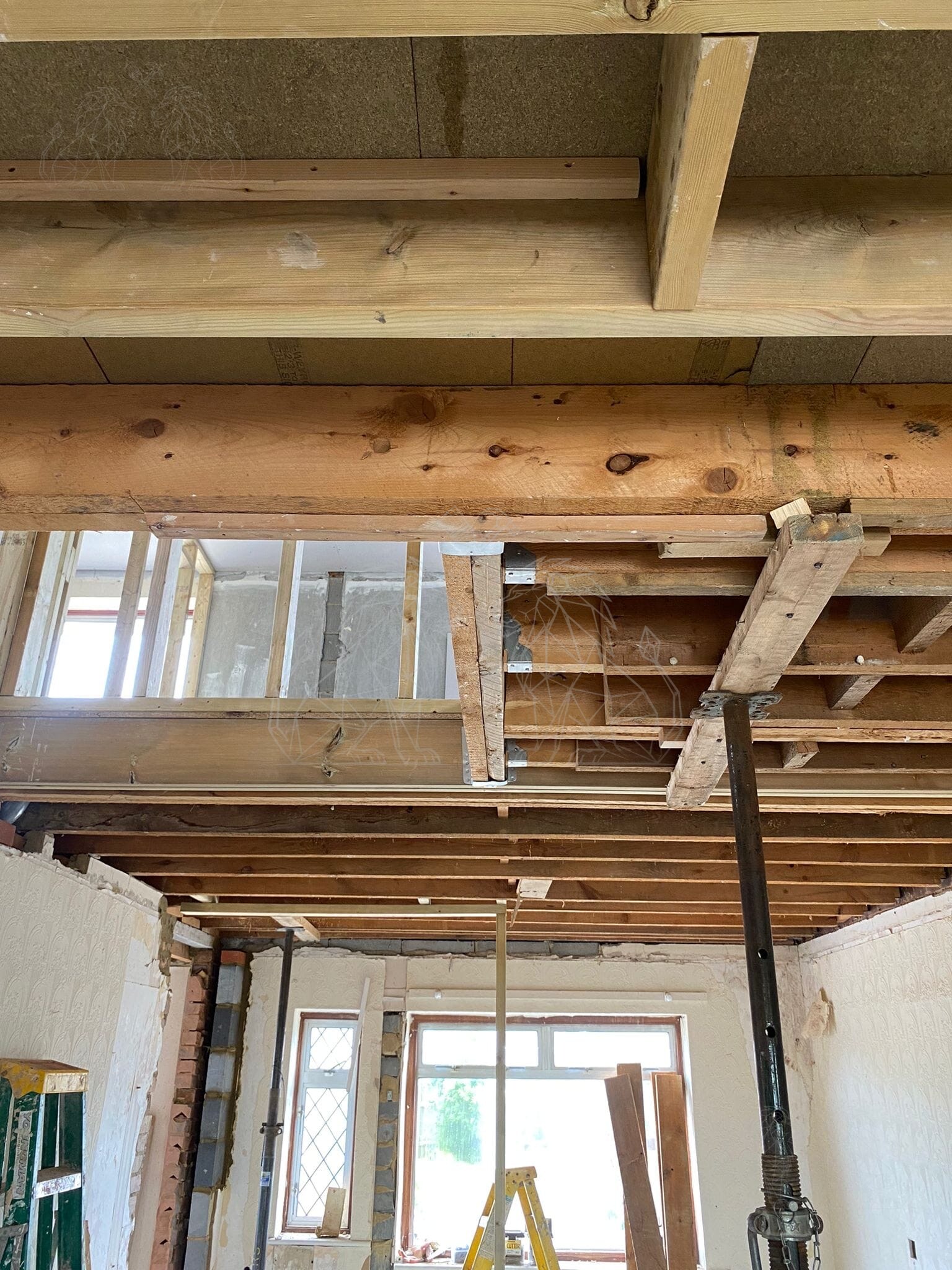 Structural floor preparation