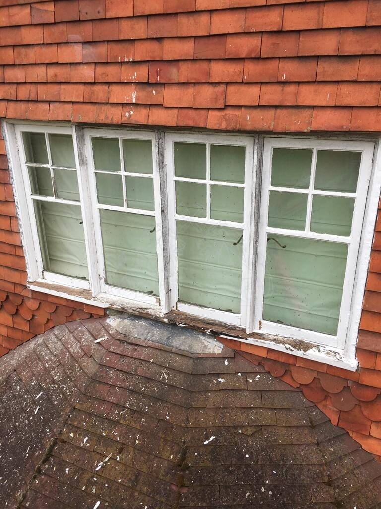 Period window before refurbishment