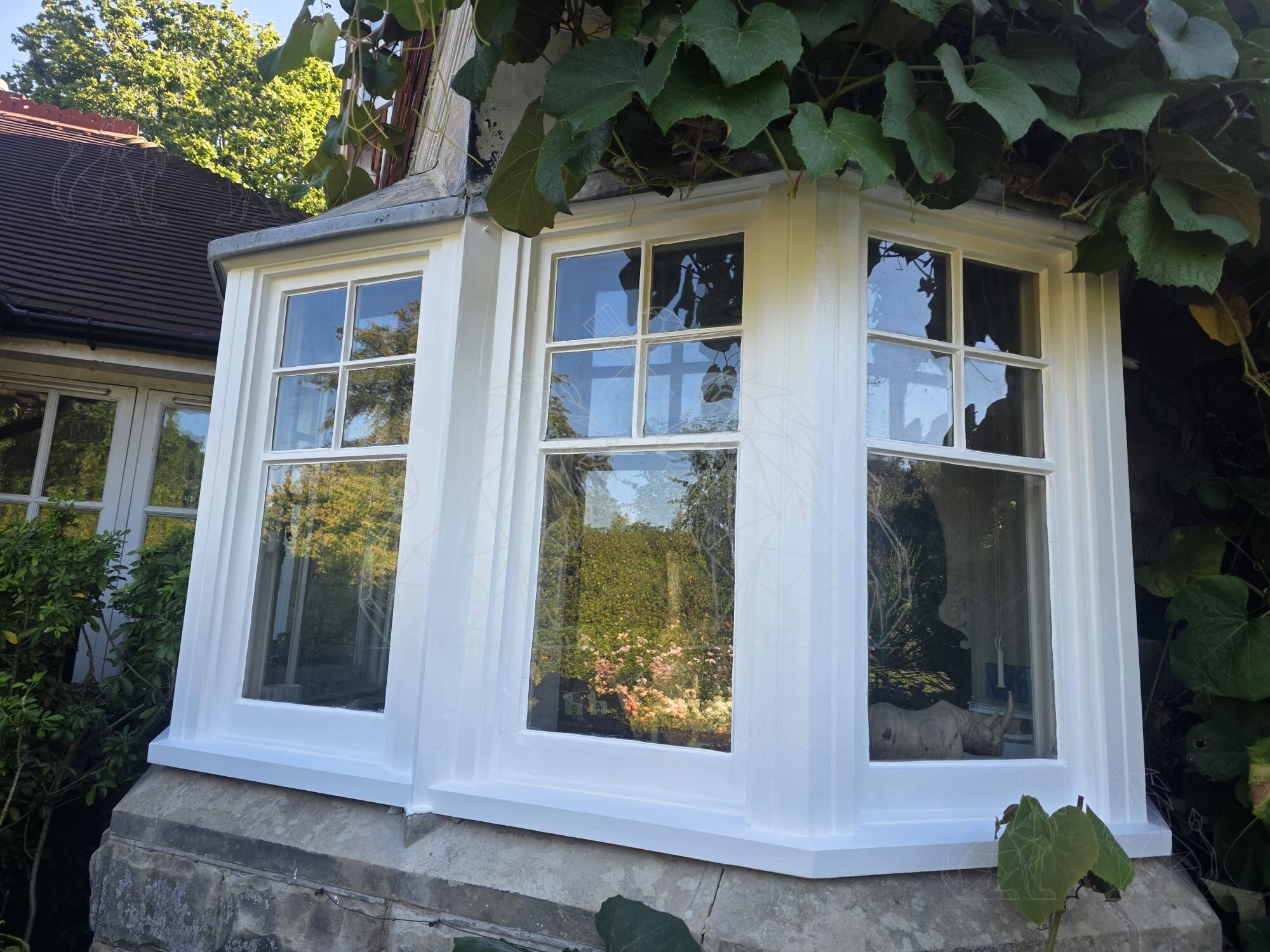 Restored bay window