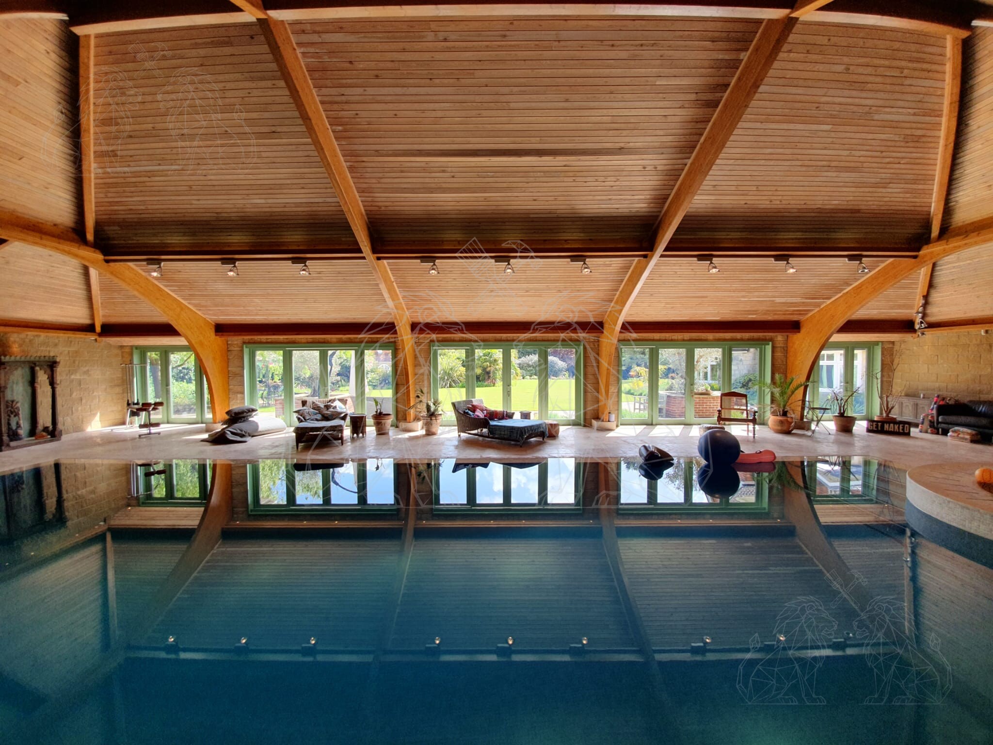 Indoor swimming pool refurbishment